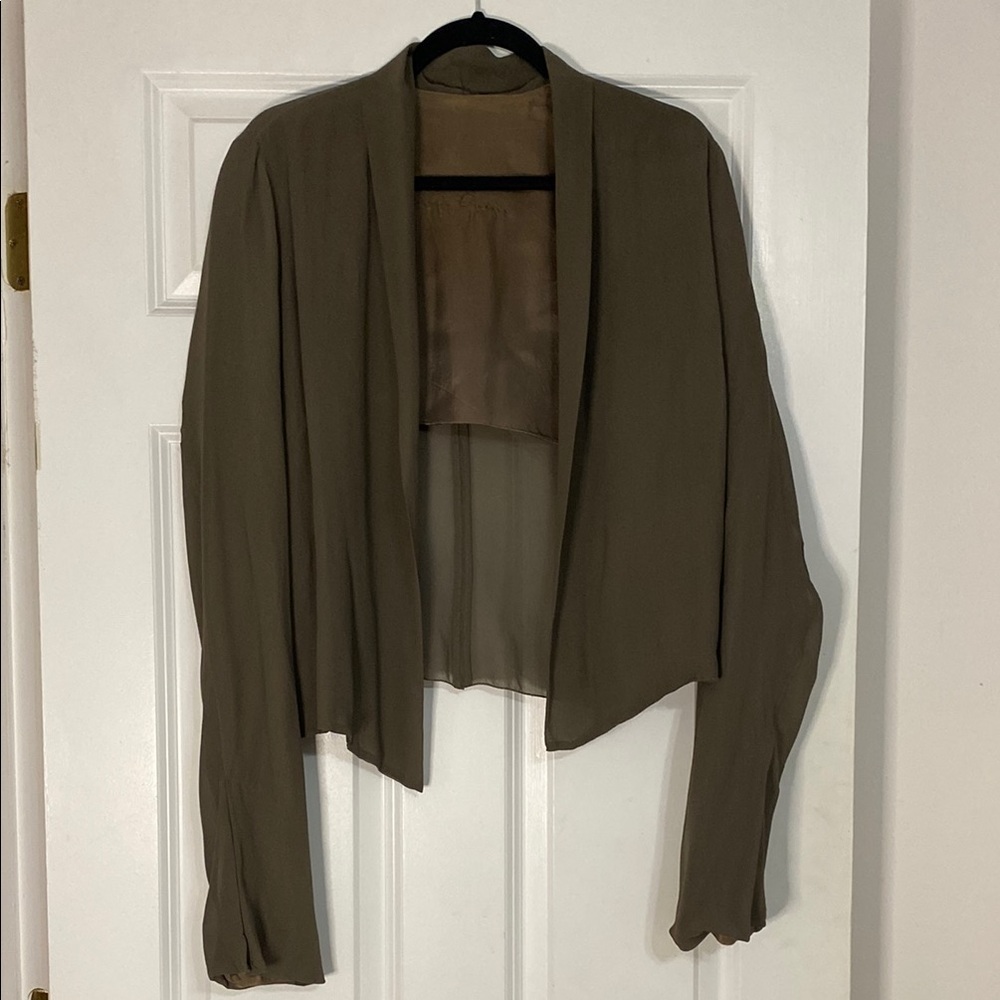 Rick Owen’s Silk Jacket